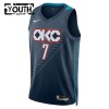 Camiseta Niños NBA Oklahoma City Thunder Chet Holmgren 2025-26 Nike City Edition Negro Swingman